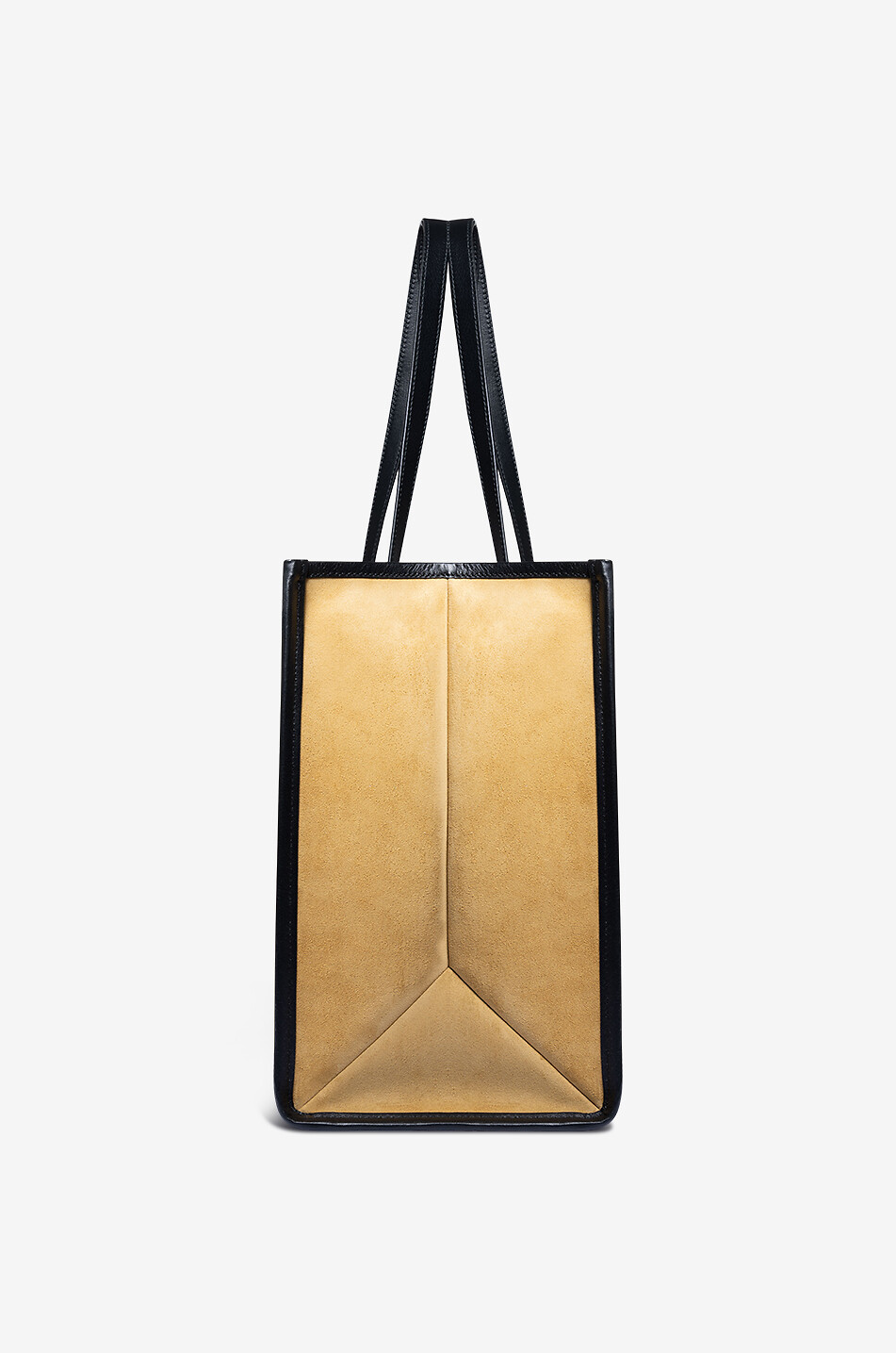 ALEXANDER McQUEEN Sac cabas en daim et cuir McQUEEN Pendant Homme CAMEL 5