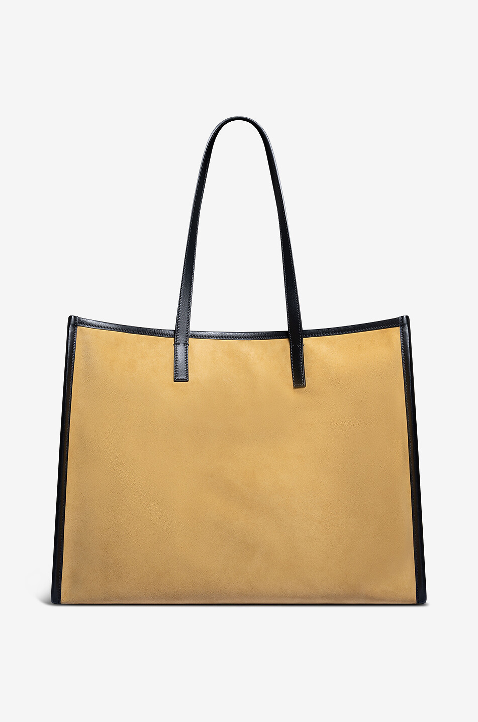 ALEXANDER McQUEEN Sac cabas en daim et cuir McQUEEN Pendant Homme CAMEL 4
