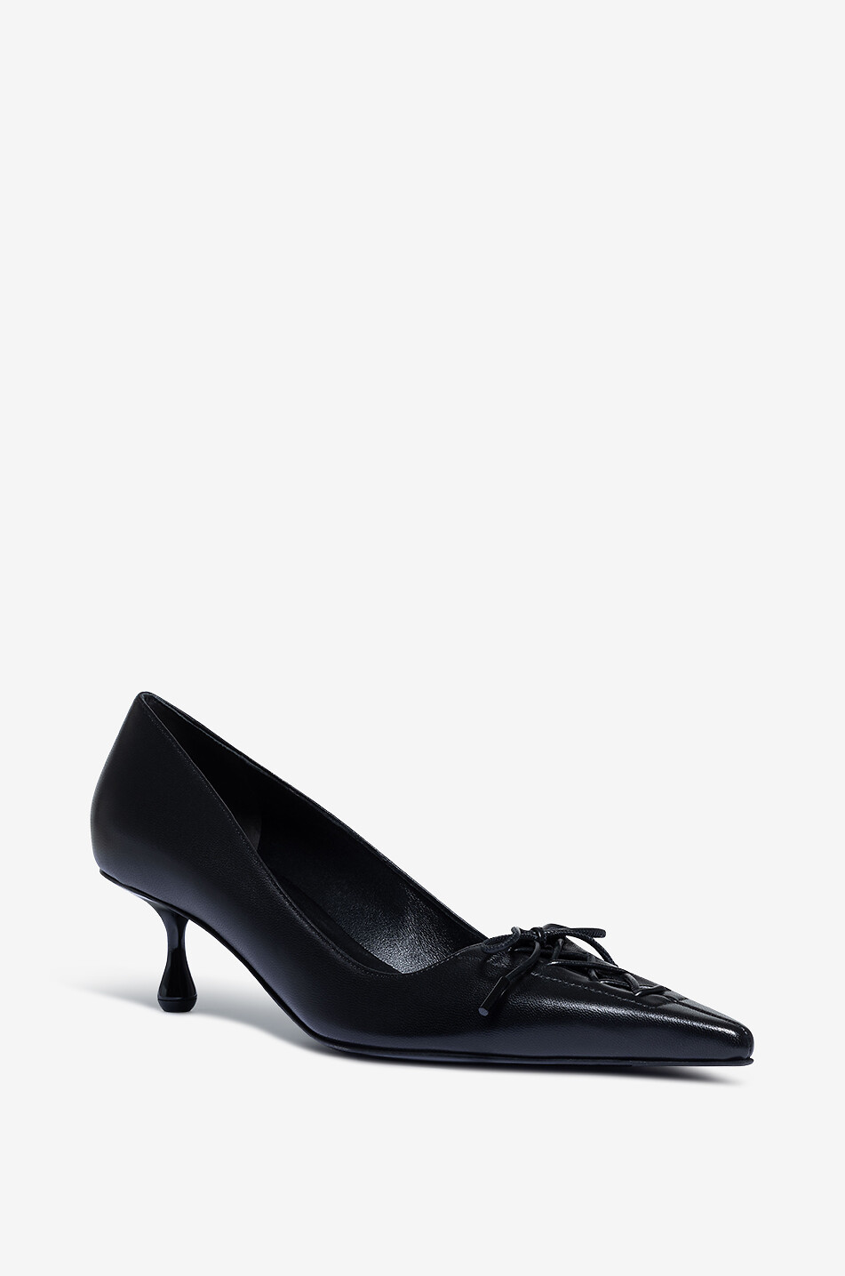 JIMMY CHOO Nappaleder-Pumps mit Schnürung Scarlett 50 Damen SCHWARZ 1