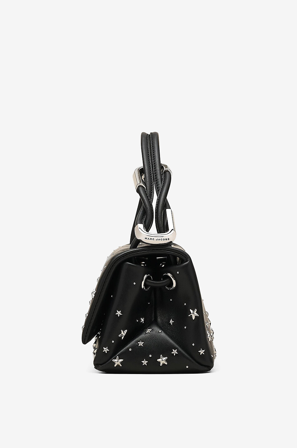 MARC JACOBS Sac à main en cuir orné étoiles The Mini Dual Femme NOIR 3