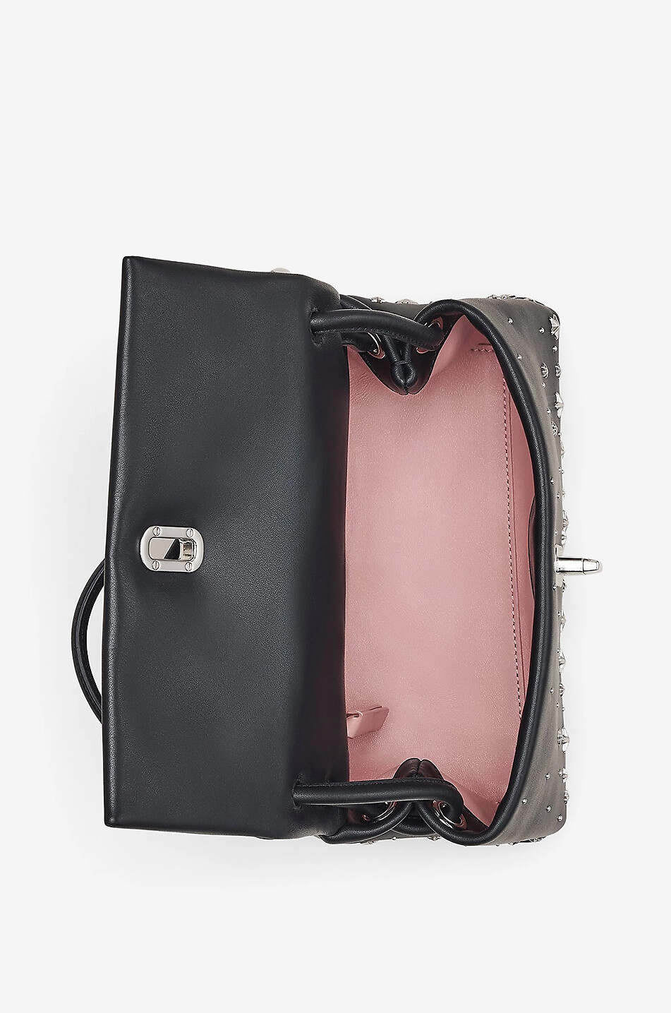 MARC JACOBS Sac à main en cuir orné étoiles The Mini Dual Femme NOIR 4