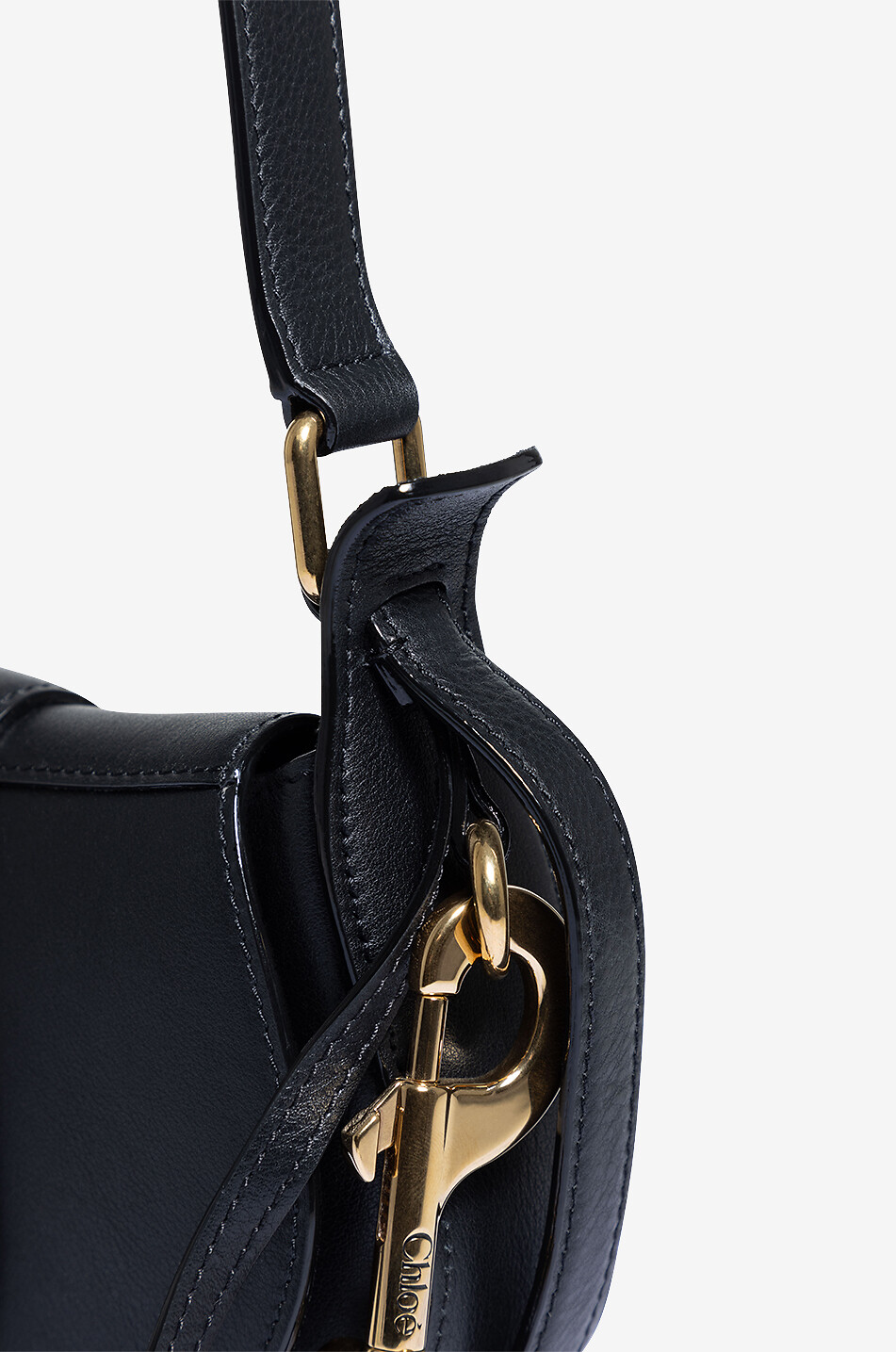CHLOE Chloé Ride Small smooth leather shoulder bag Women BLACK 5