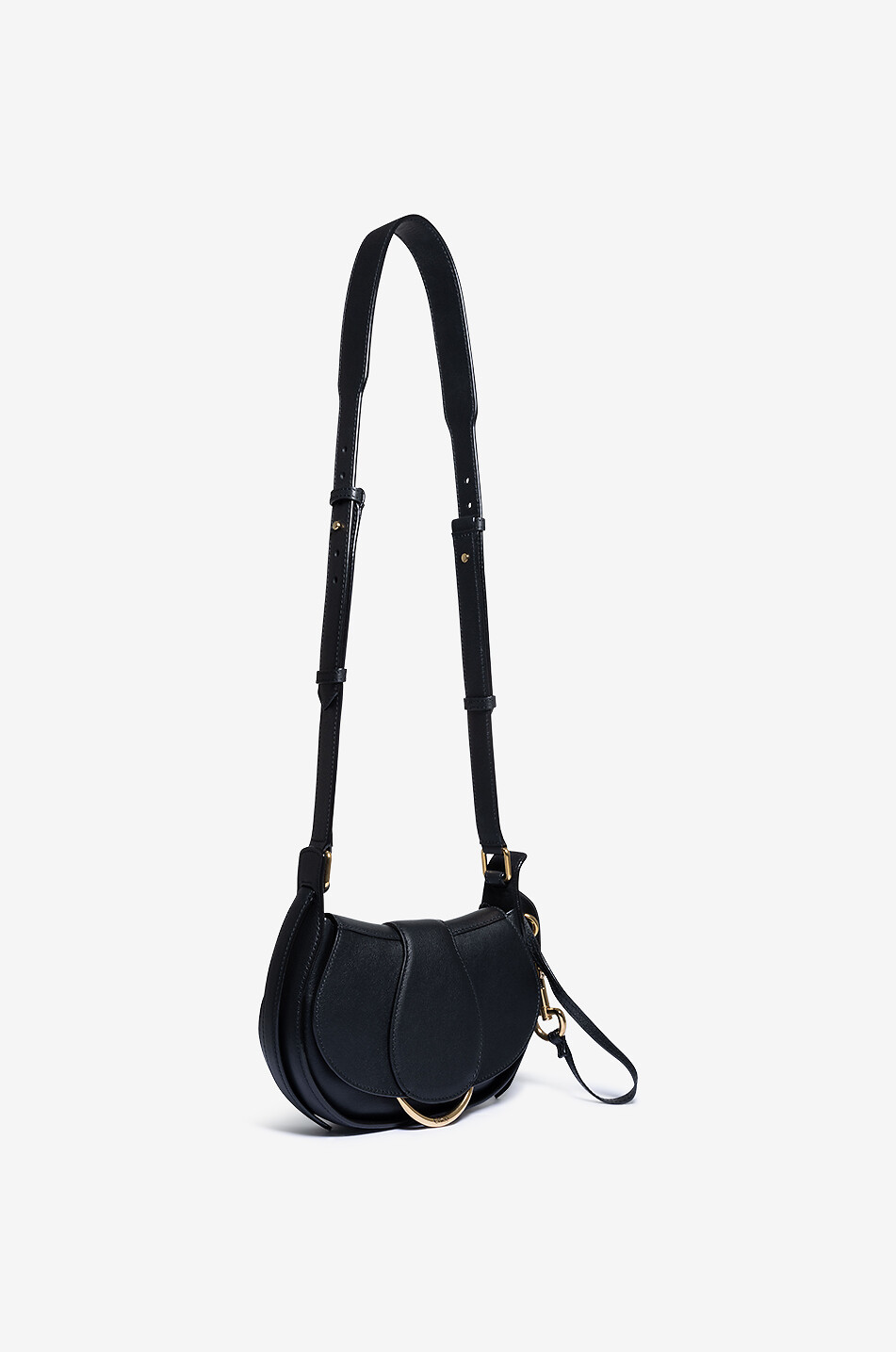 CHLOE Chloé Ride Small smooth leather shoulder bag Women BLACK 2