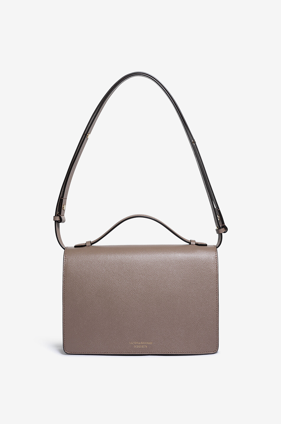 VICTORIA BECKHAM Dorian grained leather shoulder bag Women [akeneo-beigefonce] 3