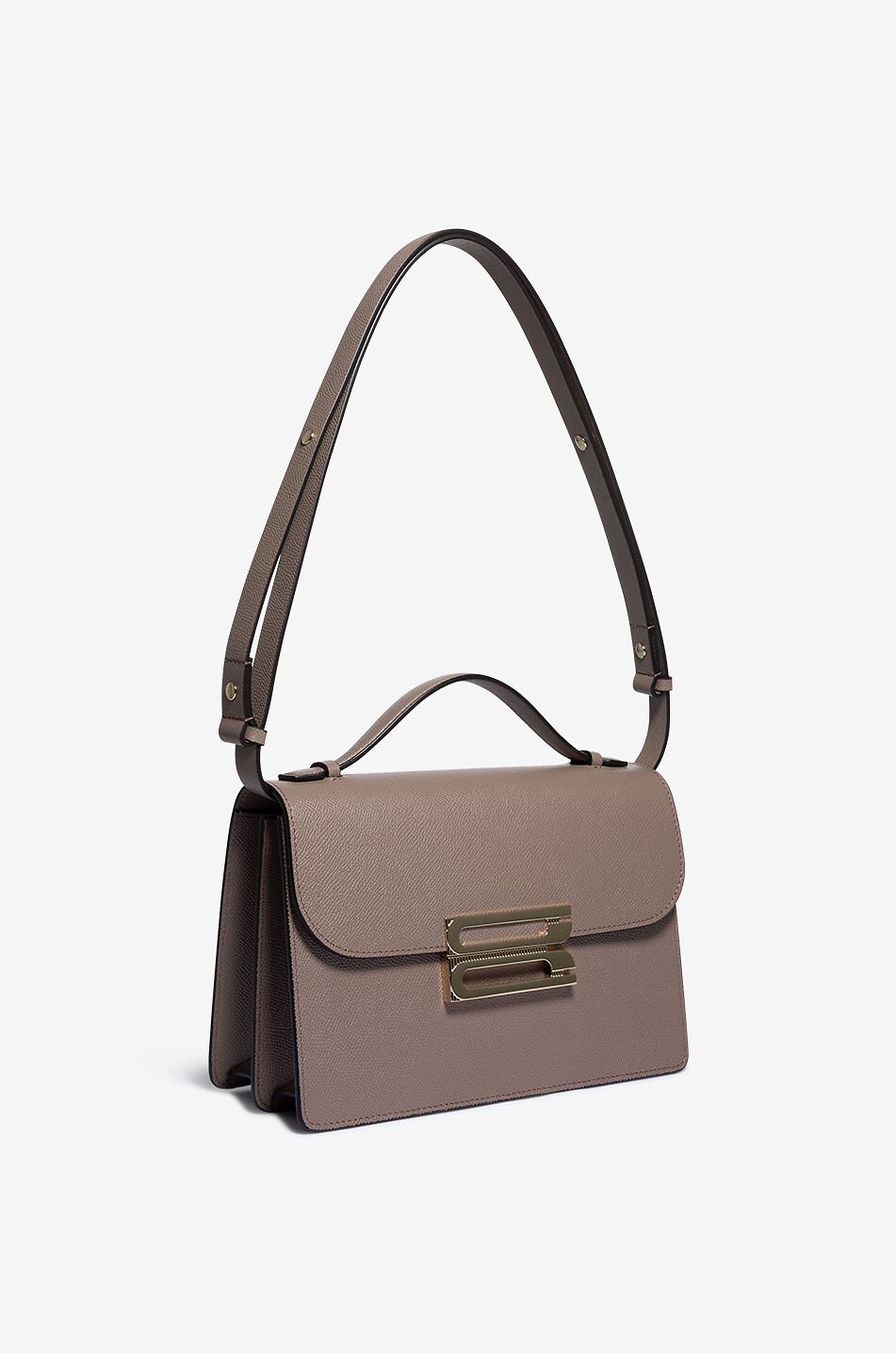 VICTORIA BECKHAM Dorian grained leather shoulder bag Women [akeneo-beigefonce] 2