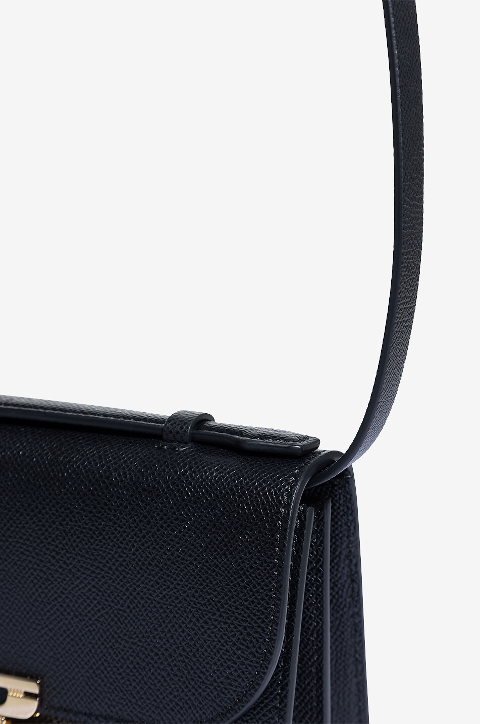 VICTORIA BECKHAM Schultertasche aus genarbtem Leder Mini Dorian Damen SCHWARZ 5