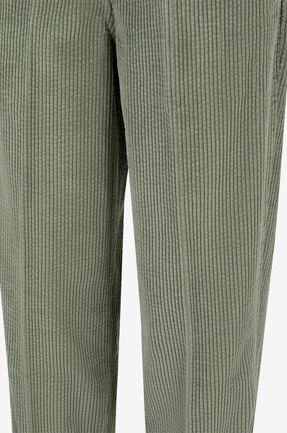 AMERICAN VINTAGE Pantalon en velours côtelé Padow Femme VERT 3