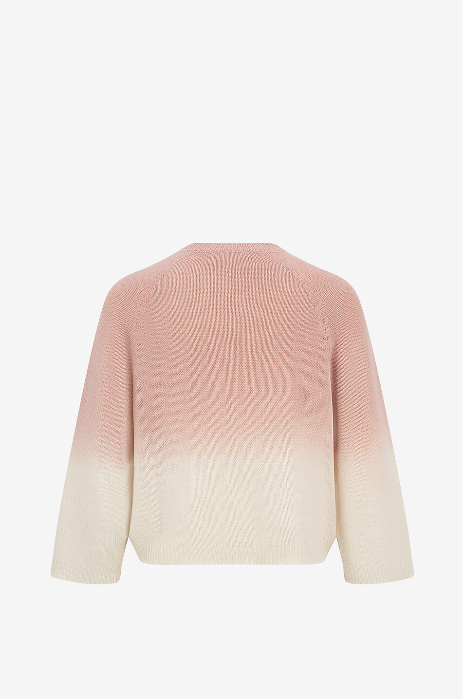 FABIANA FILIPPI Pull boxy à dégradé de couleur en fil Platinum Femme ROSE CLAIR 2