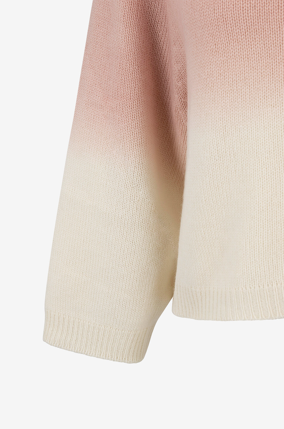 FABIANA FILIPPI Pull boxy à dégradé de couleur en fil Platinum Femme ROSE CLAIR 8