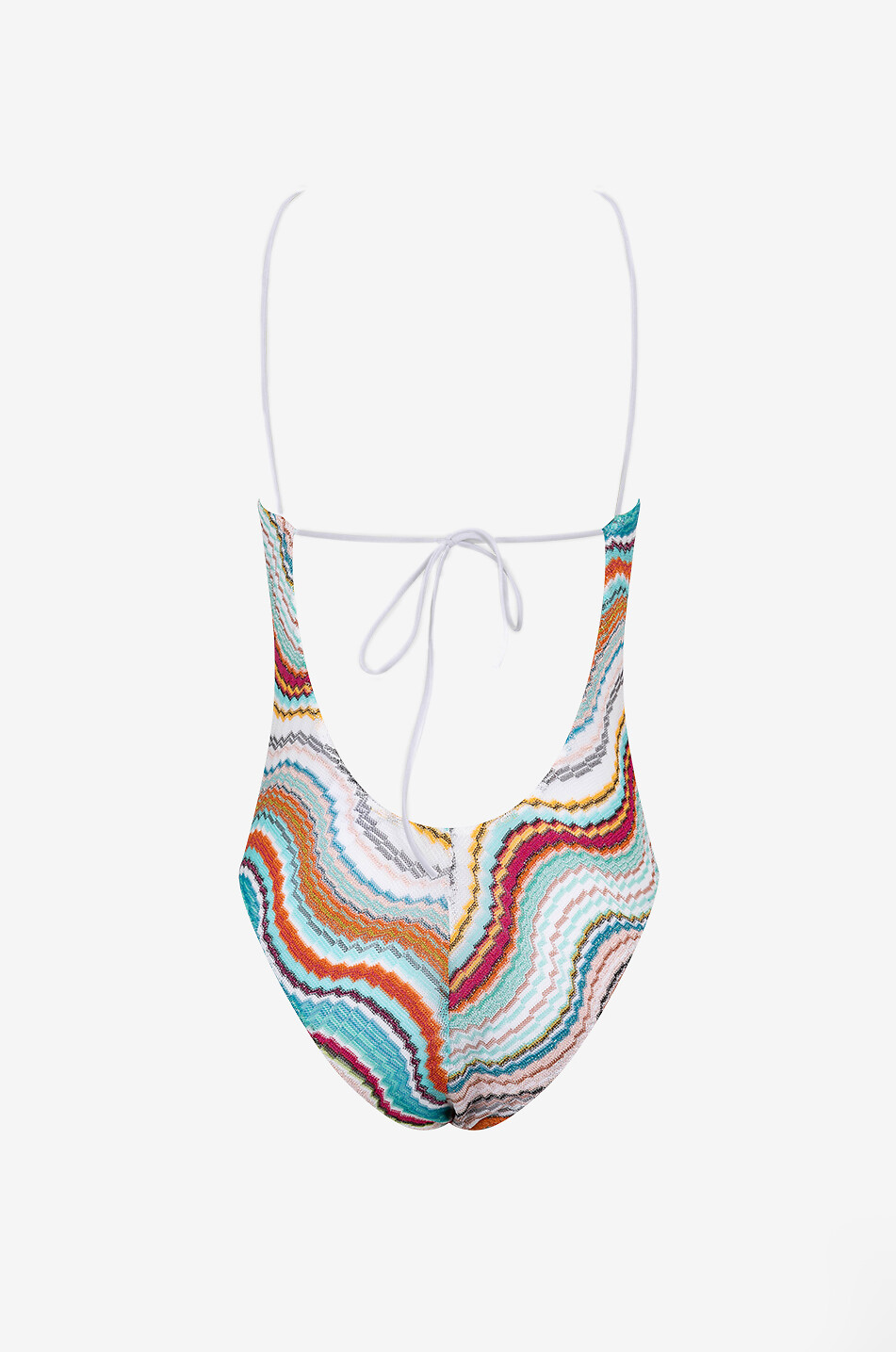 MISSONI Knit swimsuit with psychedelic patterns Women MULTI COLOURED 2