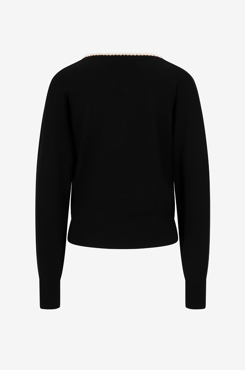 Feiner Wollpullover Crush Necklace