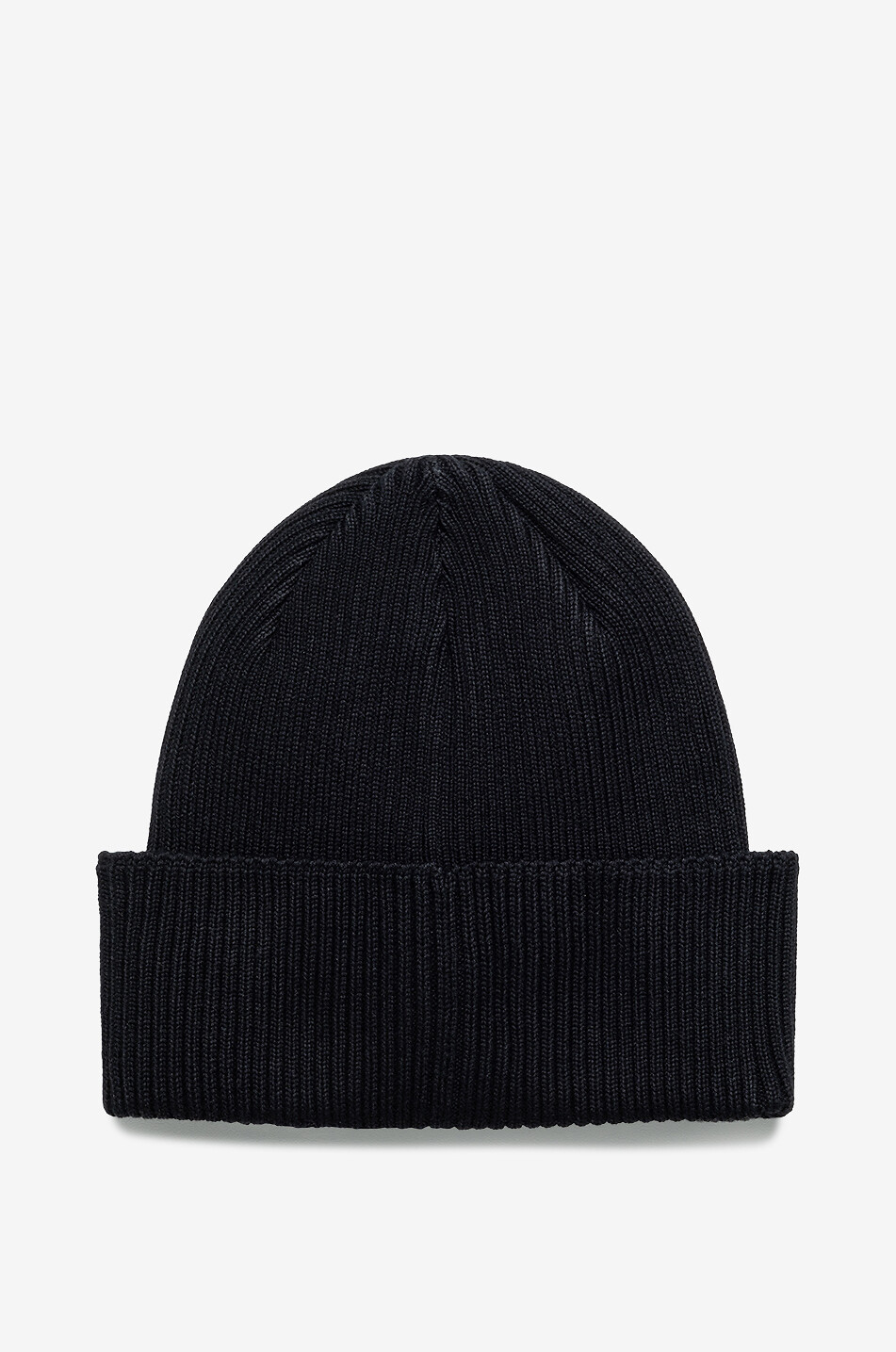 C.P. COMPANY Bonnet côtelé en coton Goggle Homme NOIR 2