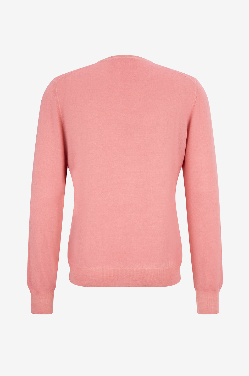 GRAN SASSO Pull fin à col rond en laine vierge Homme ROSE CLAIR 2