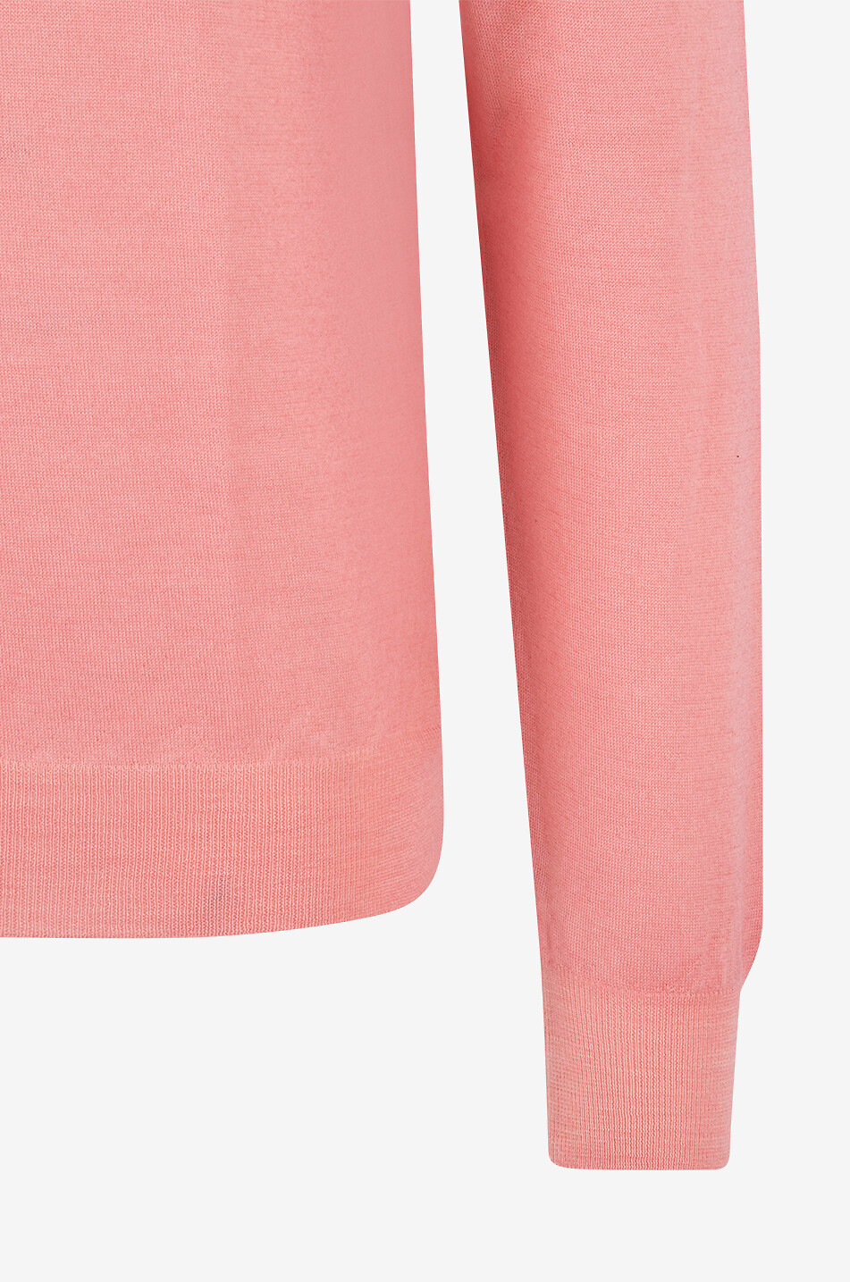 GRAN SASSO Pull fin à col rond en laine vierge Homme ROSE CLAIR 3