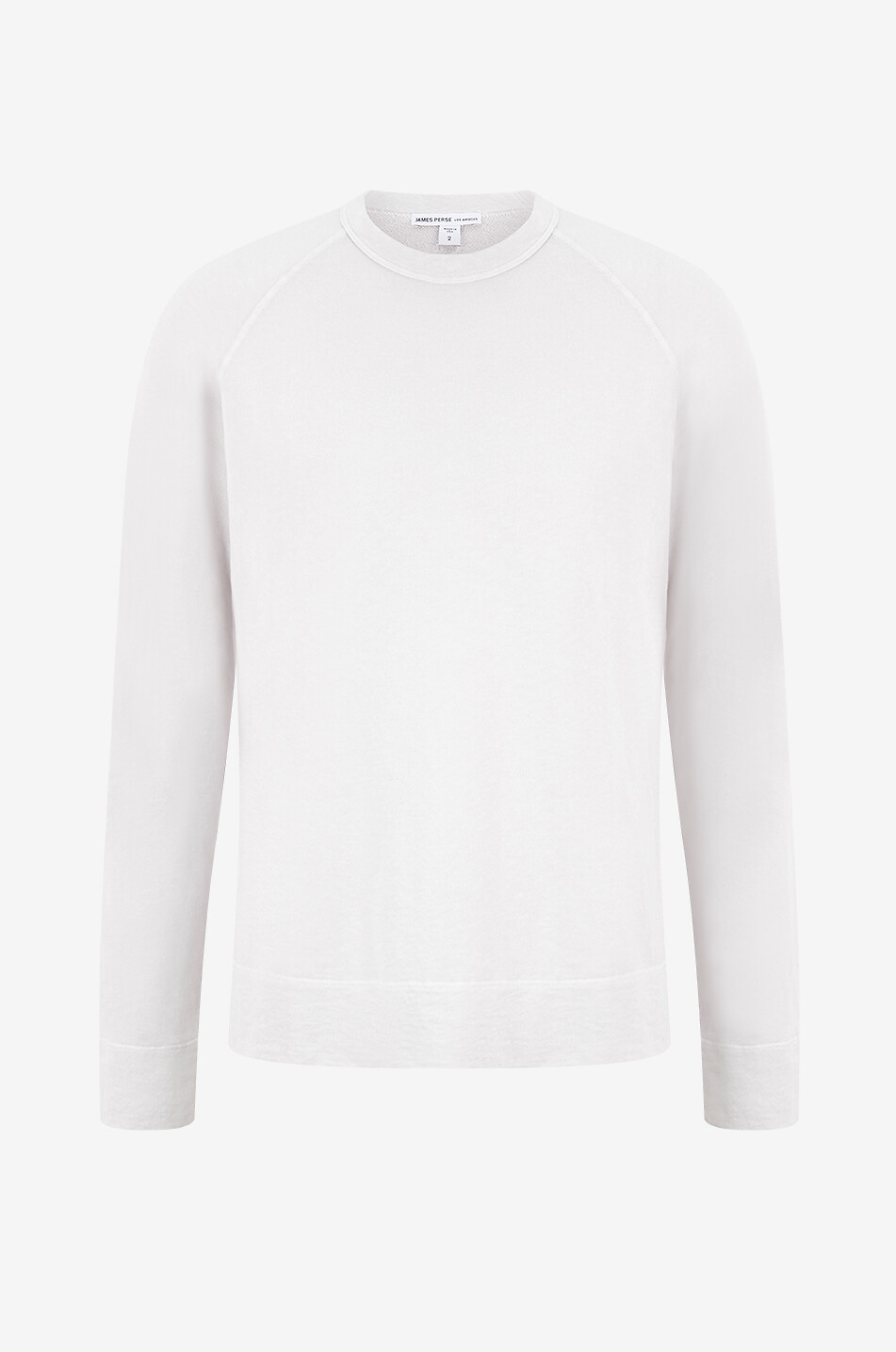 Sweat-shirt à col rond jersey flammé