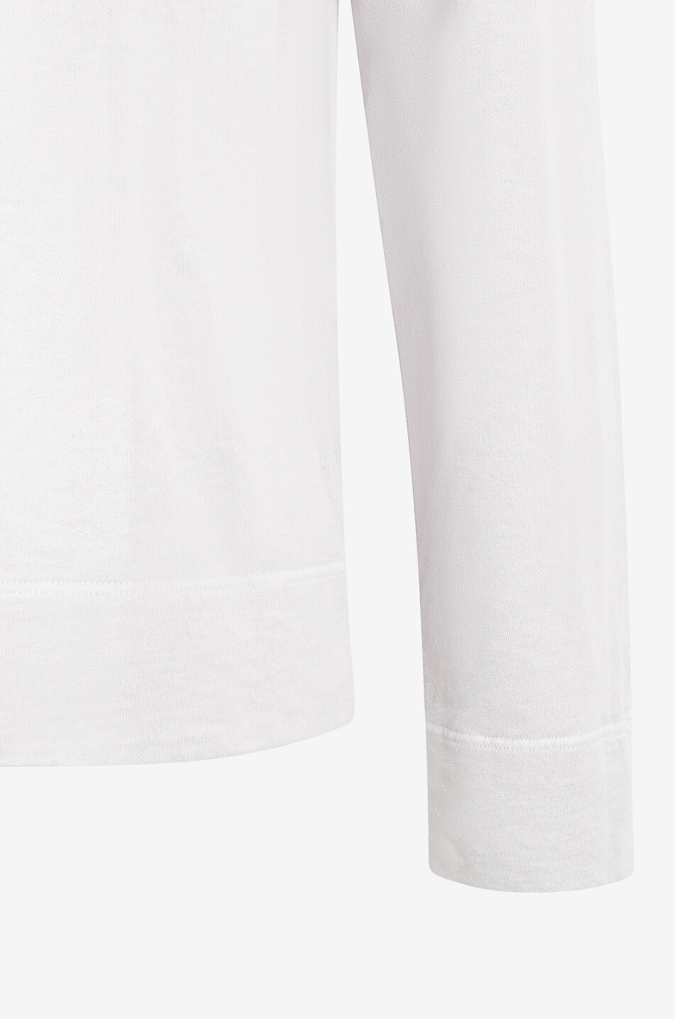 JAMES PERSE Sweat-shirt à col rond jersey flammé Homme GRIS CLAIR 3