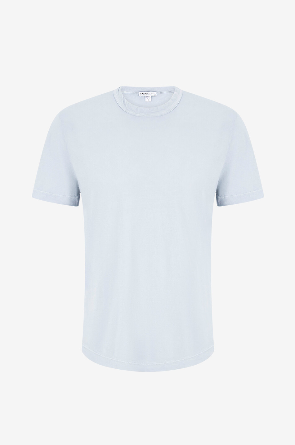 JAMES PERSE Cotton crew neck T-shirt Men LIGHT GREY 1