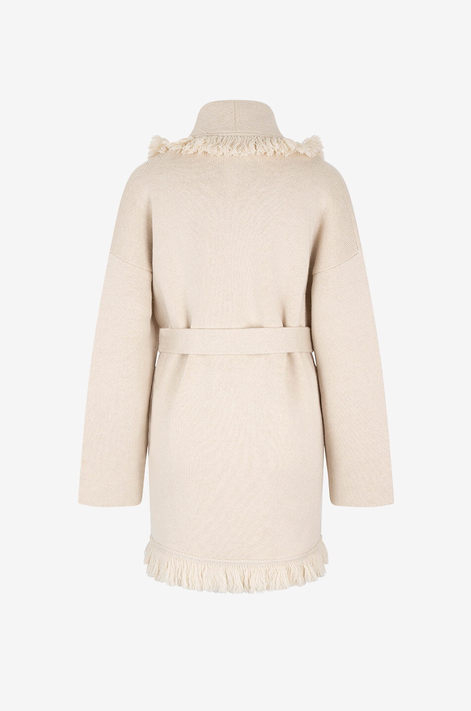 ALANUI Cardigan en cachemire et coton Alanui Finest Canvas Femme BLANC CASSE 2