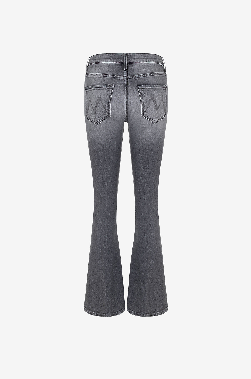 MOTHER Jeans mit ausgestelltem Bein aus Baumwolle The Weekender Damen GRAU 2