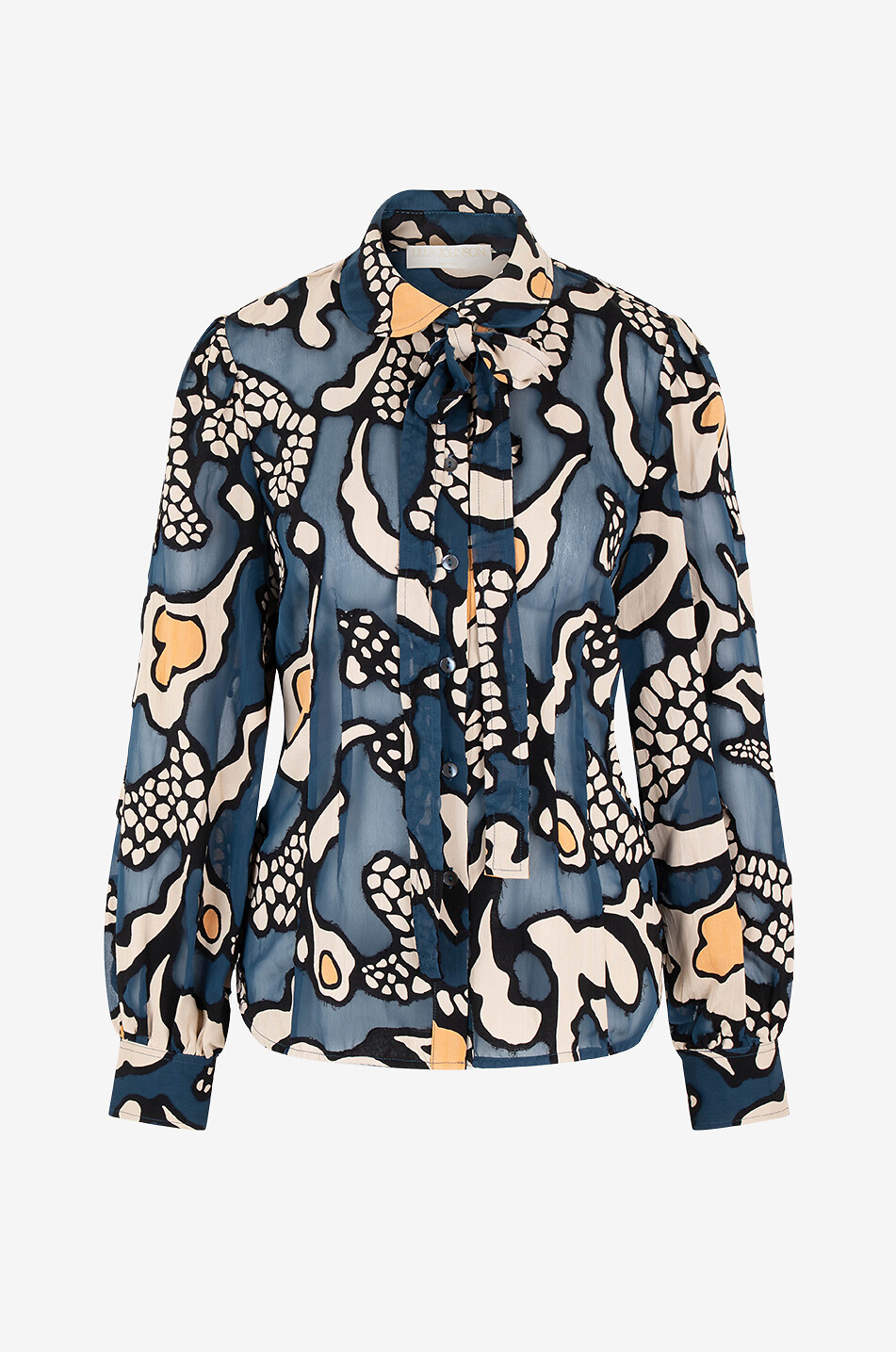 ULLA JOHNSON Hera floral long-sleeved blouse Women MULTI COLOURED 1