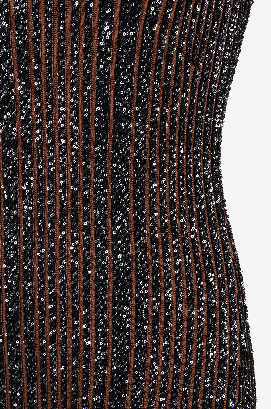 MISSONI One-shoulder rib knit long dress Women MULTI COLOURED 3