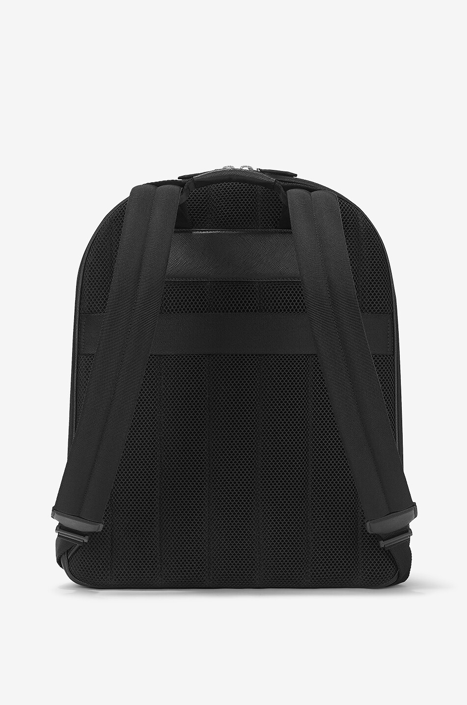 MONTBLANC Sac à dos en cuir saffiano Sartorial Large 3C Black Homme NOIR 3
