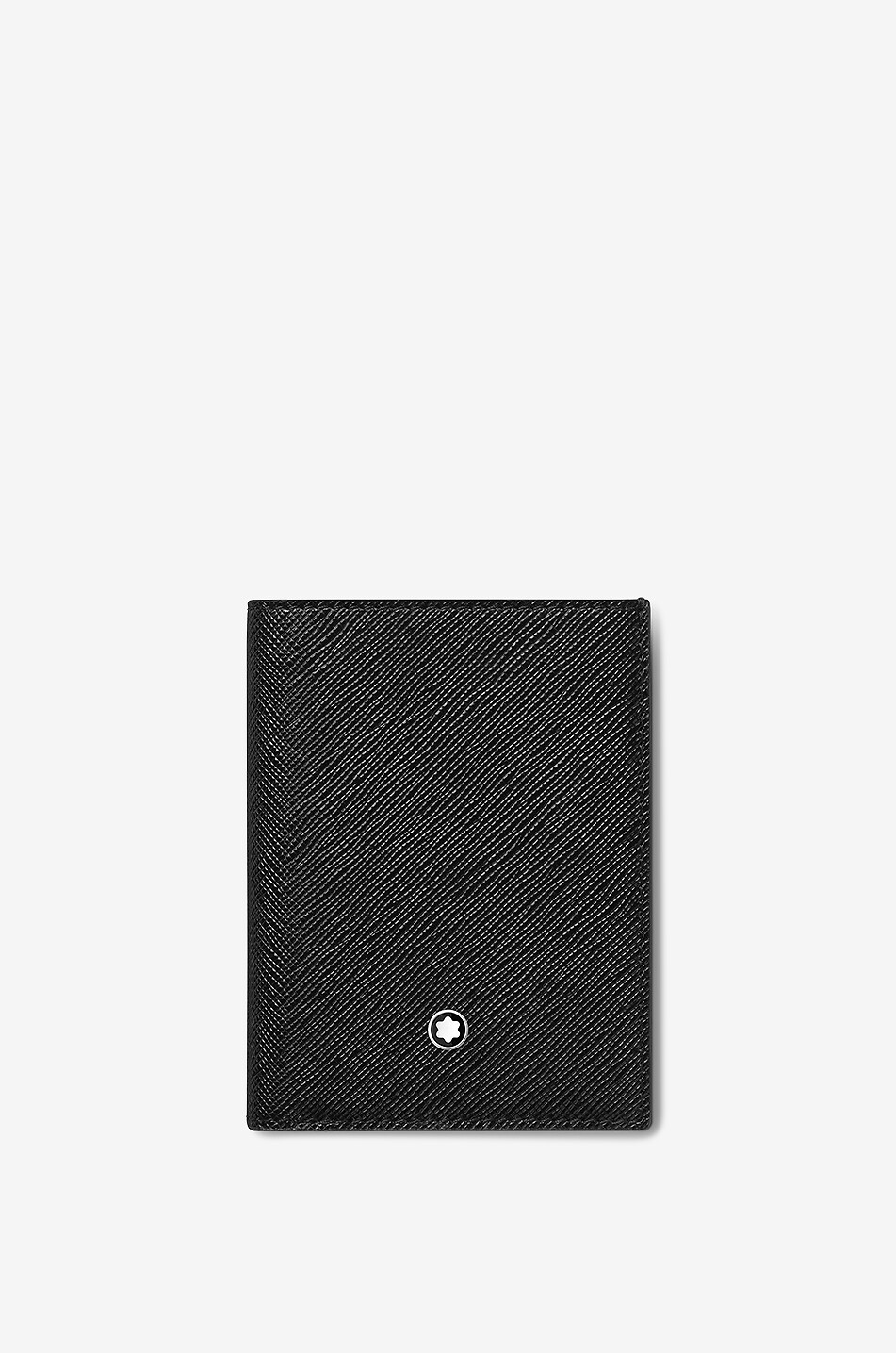 MONTBLANC Sartorial 4cc saffiano leather mini wallet Men BLACK 1