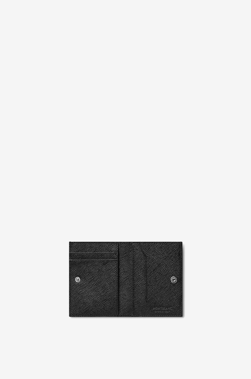 MONTBLANC Sartorial 4cc saffiano leather mini wallet Men BLACK 2