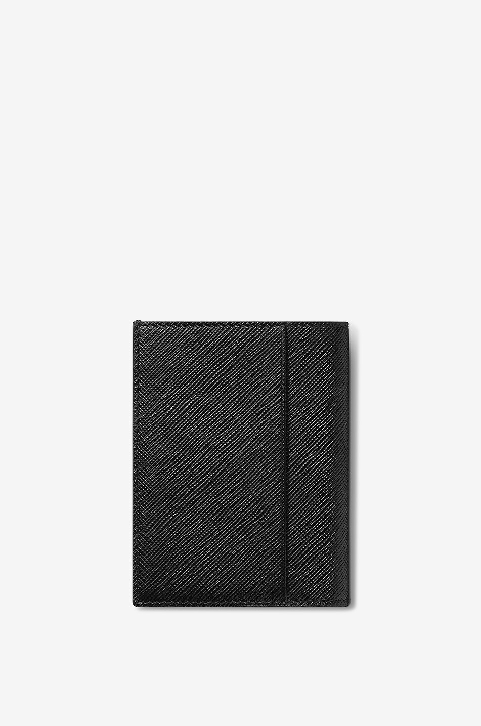 MONTBLANC Sartorial 4cc saffiano leather mini wallet Men BLACK 3