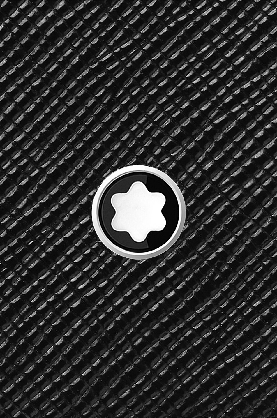 MONTBLANC Sartorial 4cc saffiano leather mini wallet Men BLACK 4