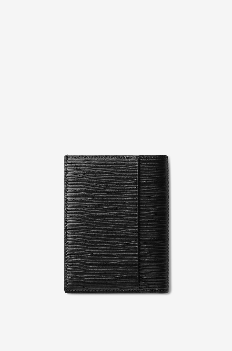 MONTBLANC Meisterstück 4810 4cc textured leather leather mini wallet Men BLACK 3