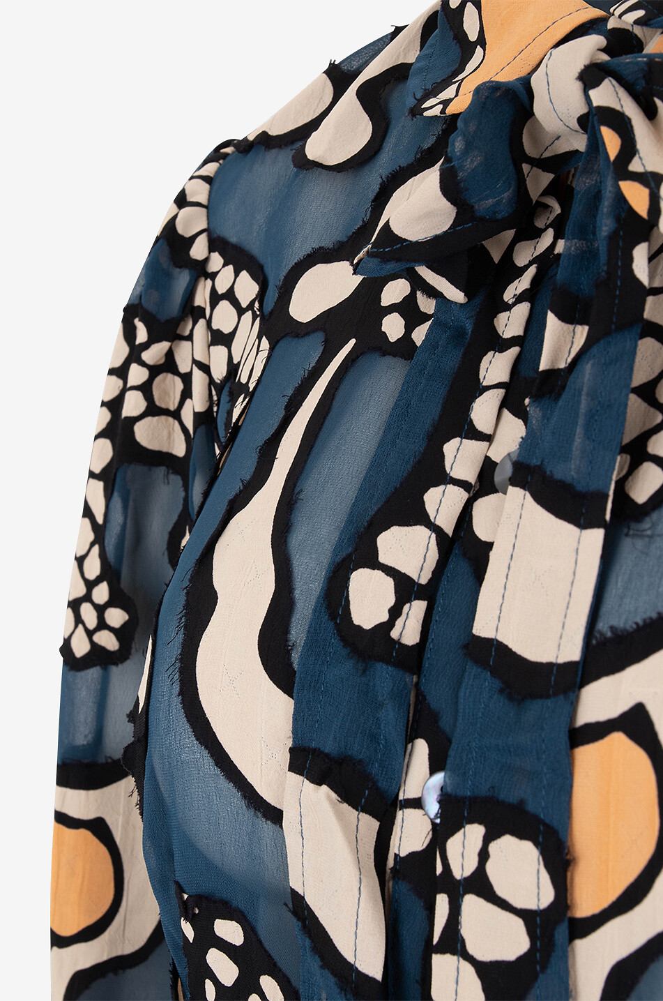 ULLA JOHNSON Hera floral long-sleeved blouse Women MULTI COLOURED 3