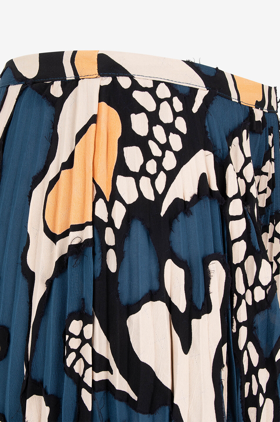 Jupe plissée fleurie Faun