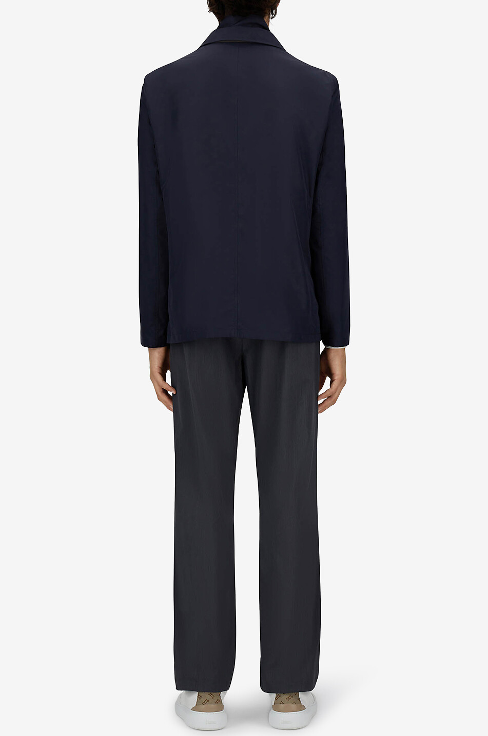 HERNO Blazer with down bib Men DARK BLUE 5