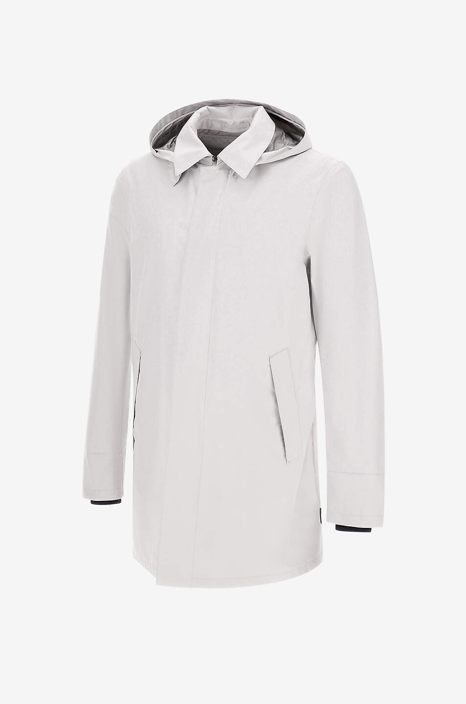HERNO Parka à capuche Homme GRIS CLAIR 6
