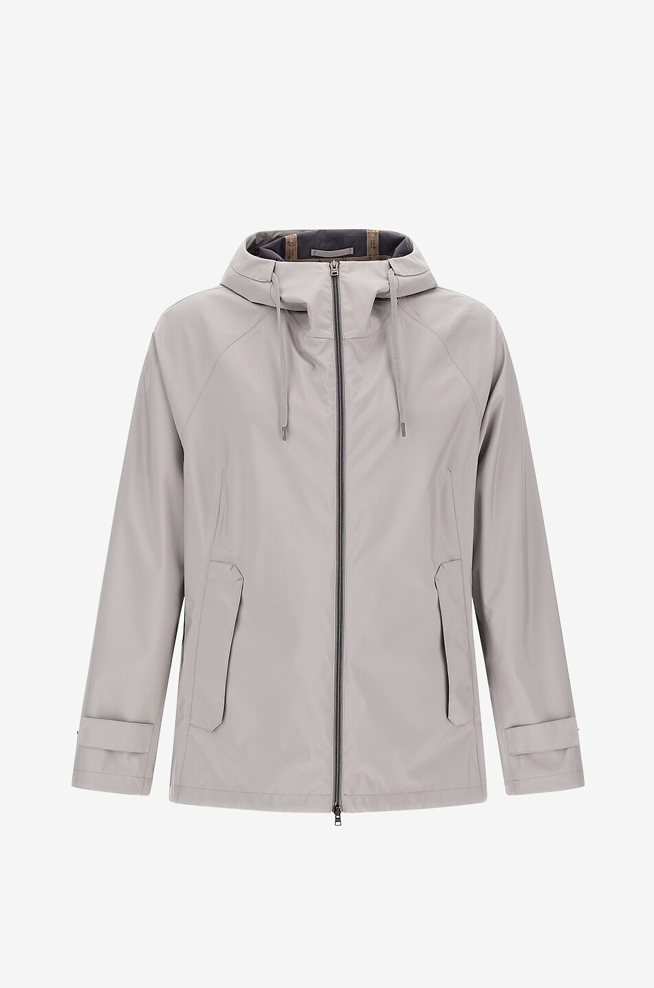 Veste coupe-vent à capuche