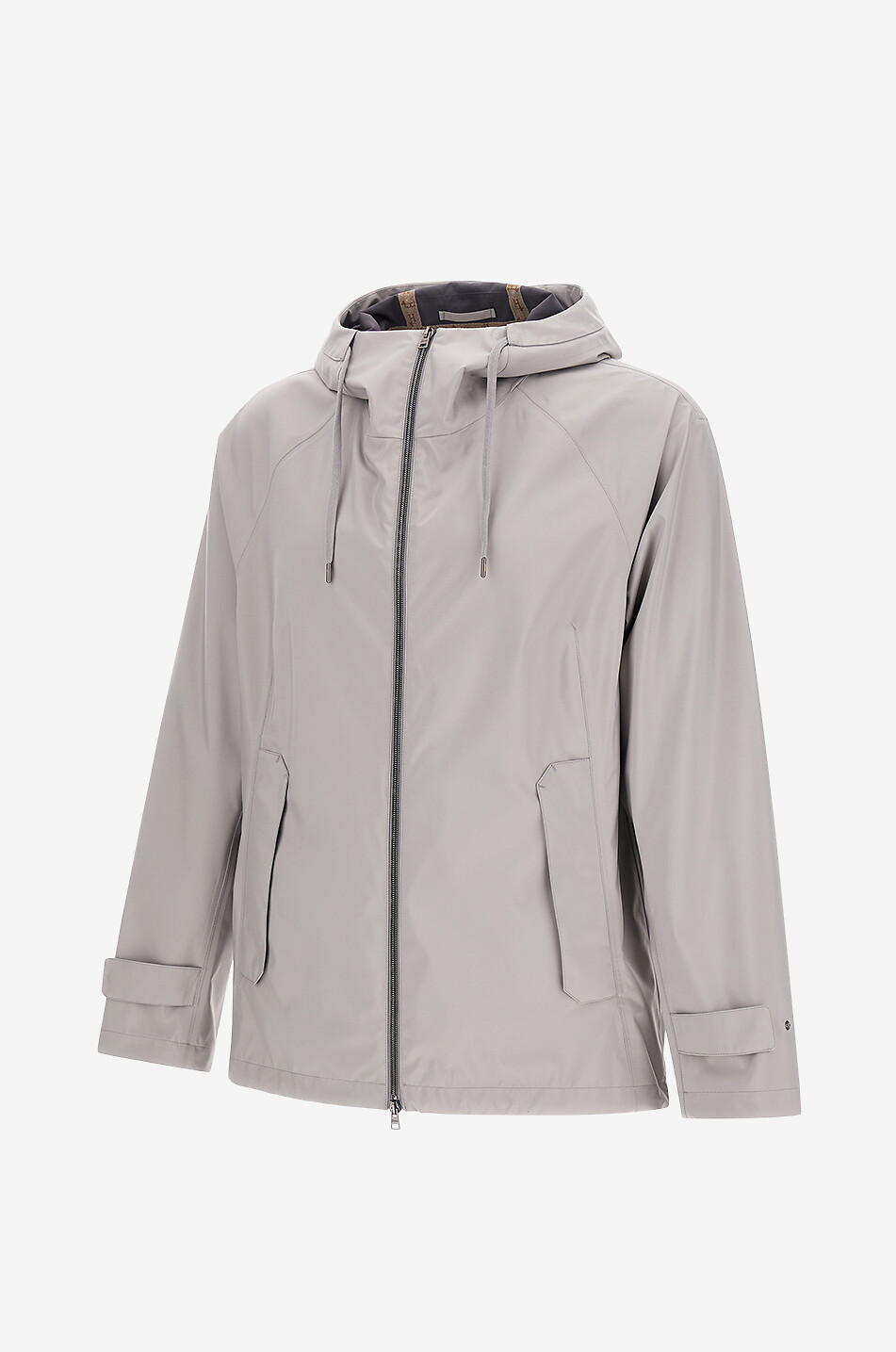 HERNO Veste coupe-vent à capuche Homme GRIS CLAIR 8