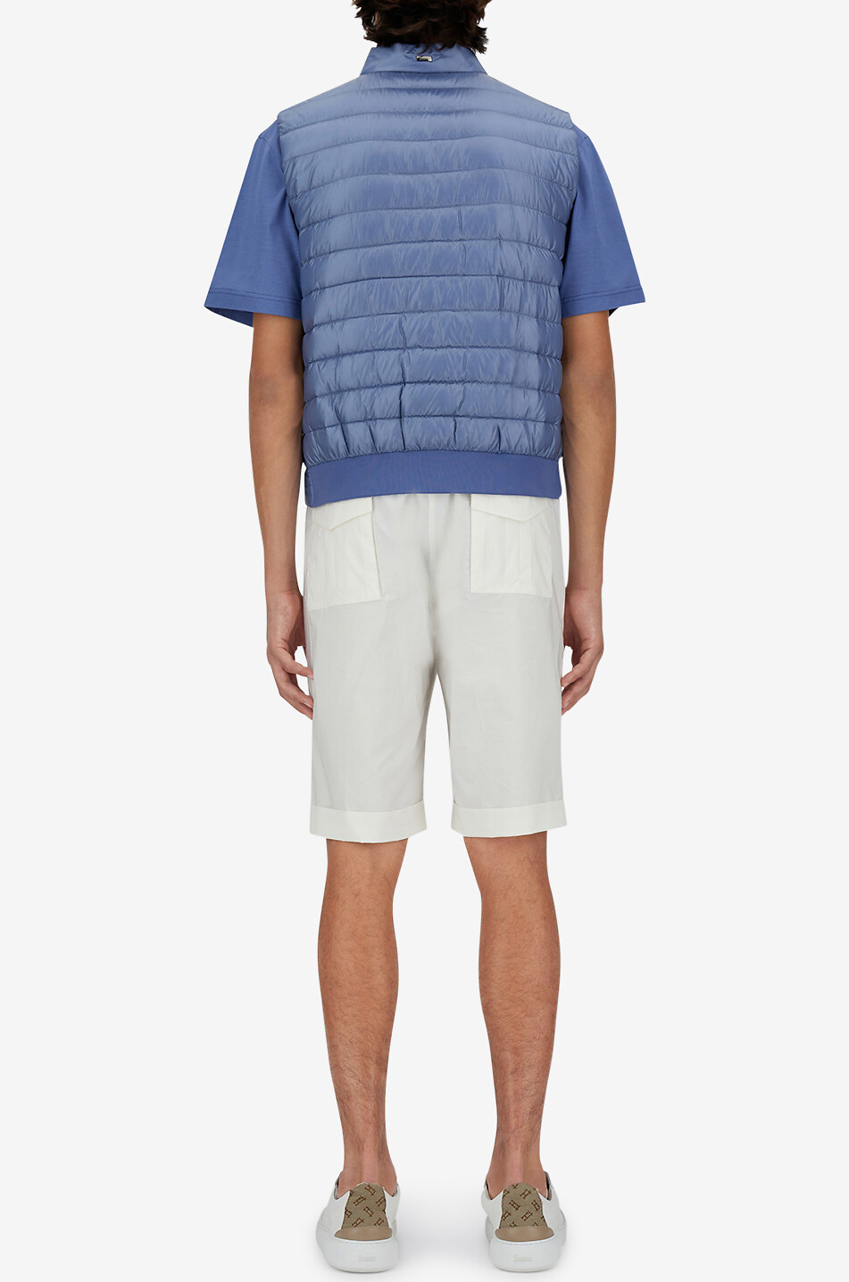 HERNO Gesteppte Weste Herren MITTELBLAU 5