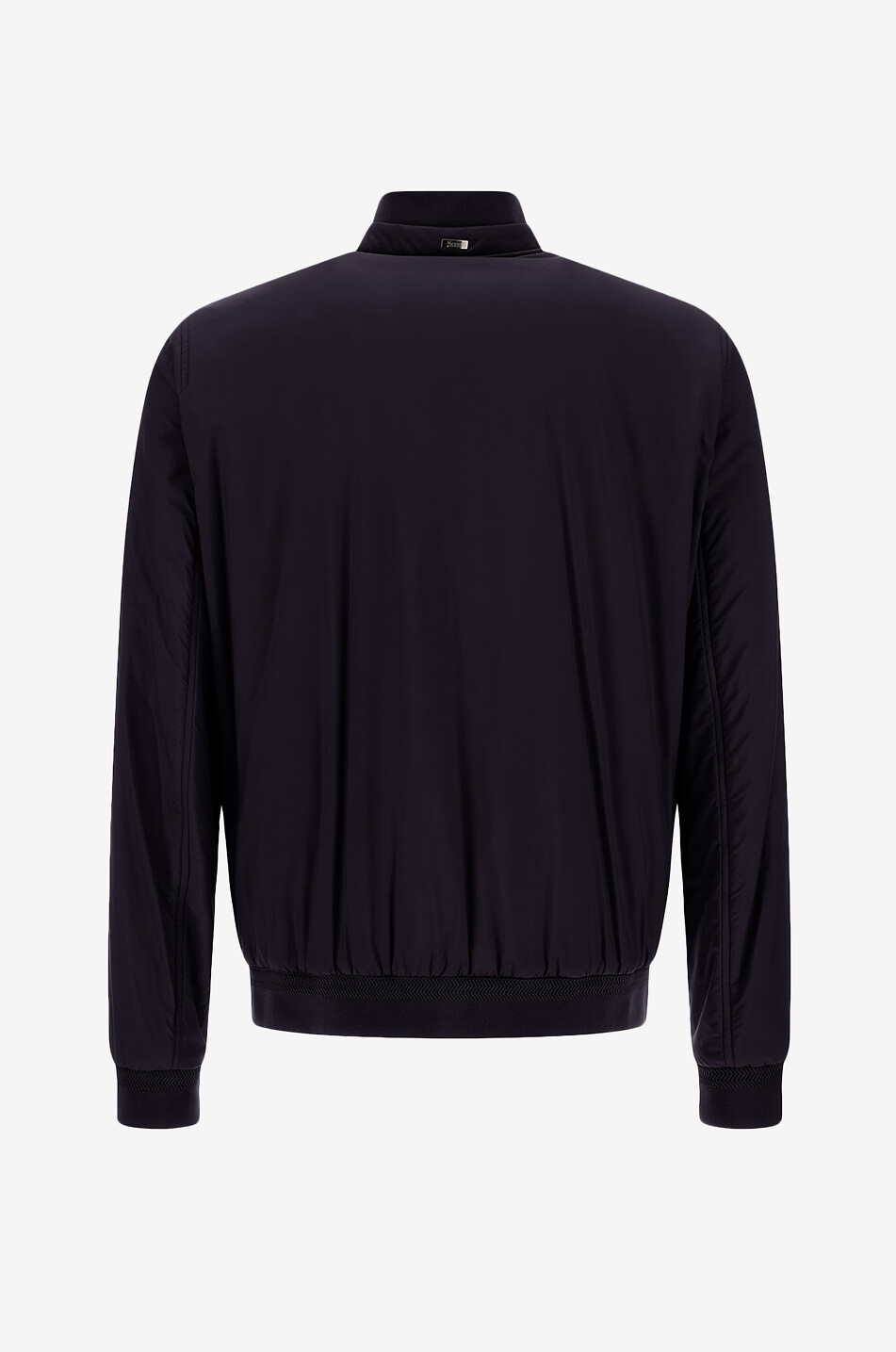 Bomber jacket with high collar