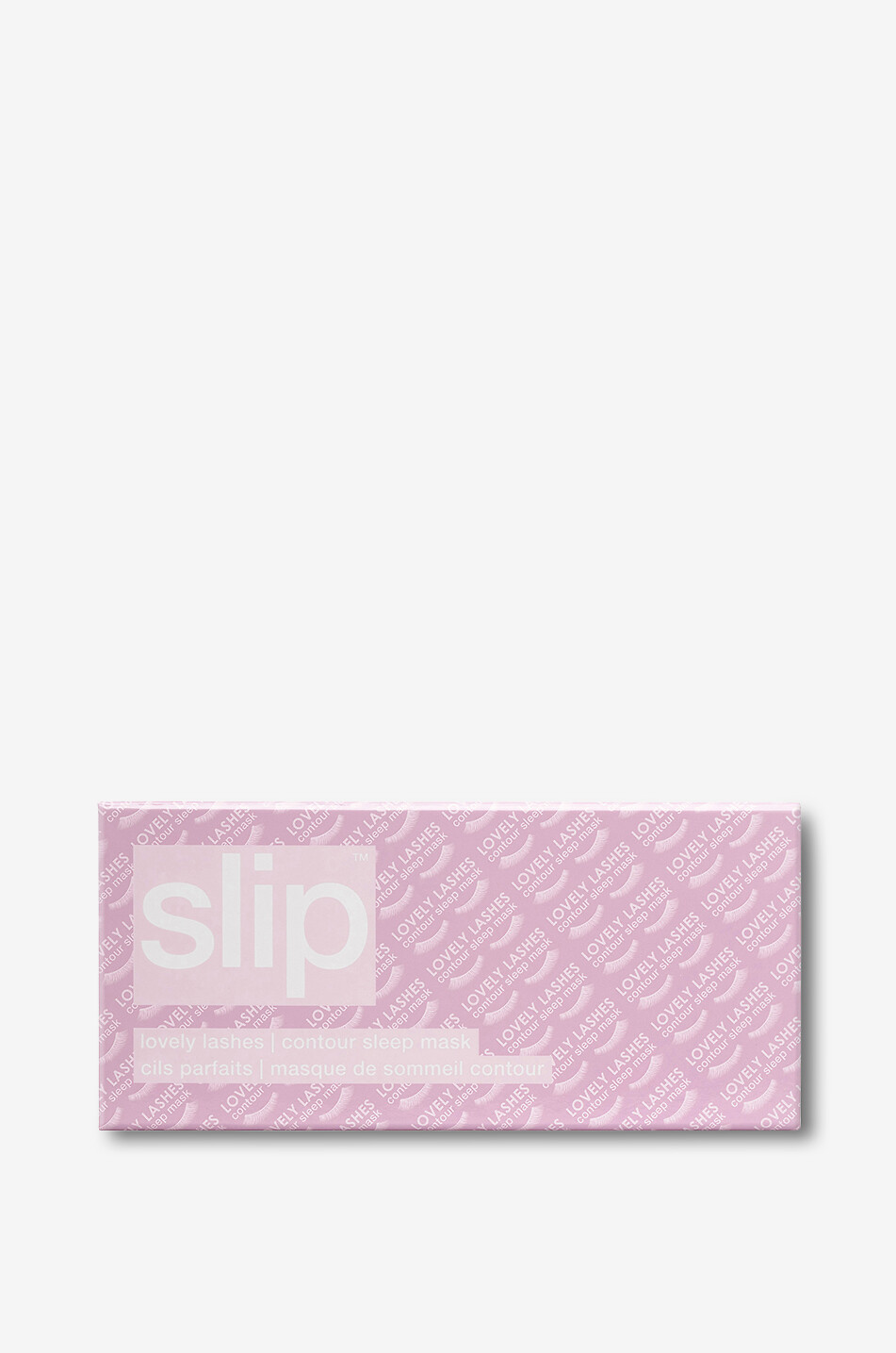 SLIP Masque de sommeil en soie Contour Wildflower Femme VIOLET CLAIR 6