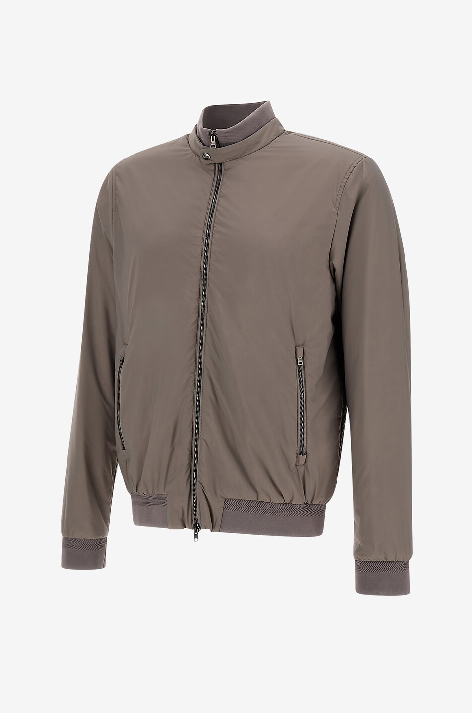 HERNO Blouson à col montant Homme MARRON 7