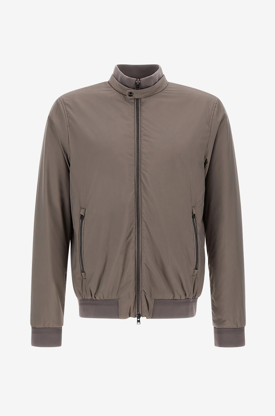 HERNO Blouson à col montant Homme MARRON 1