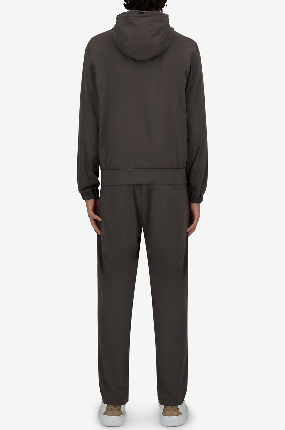 HERNO Hooded bomber jacket Men BROWN 5