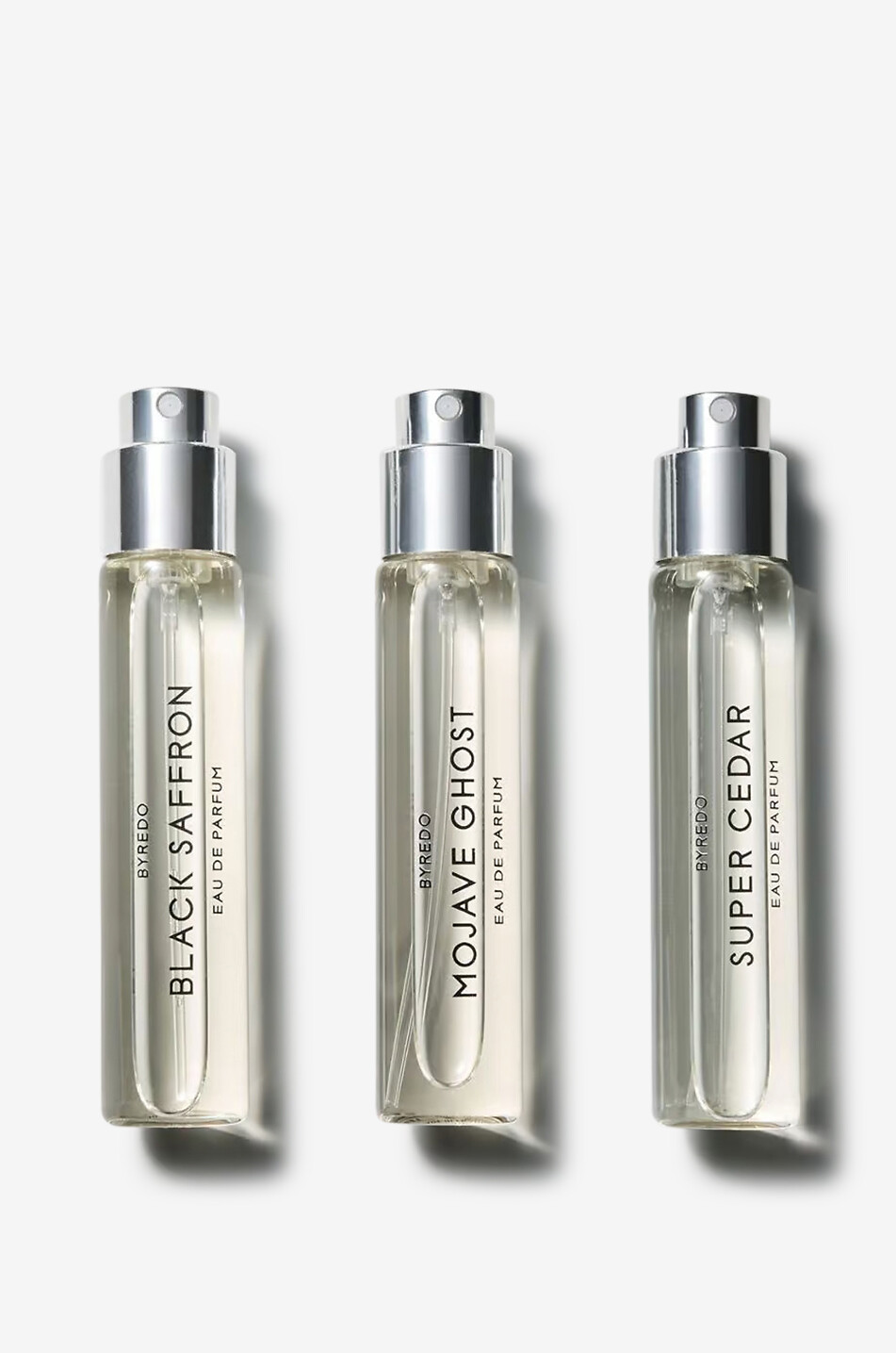BYREDO La Sélection Boisée set of three travel perfumes - 3 x 12 ml Unisex Colourless 1