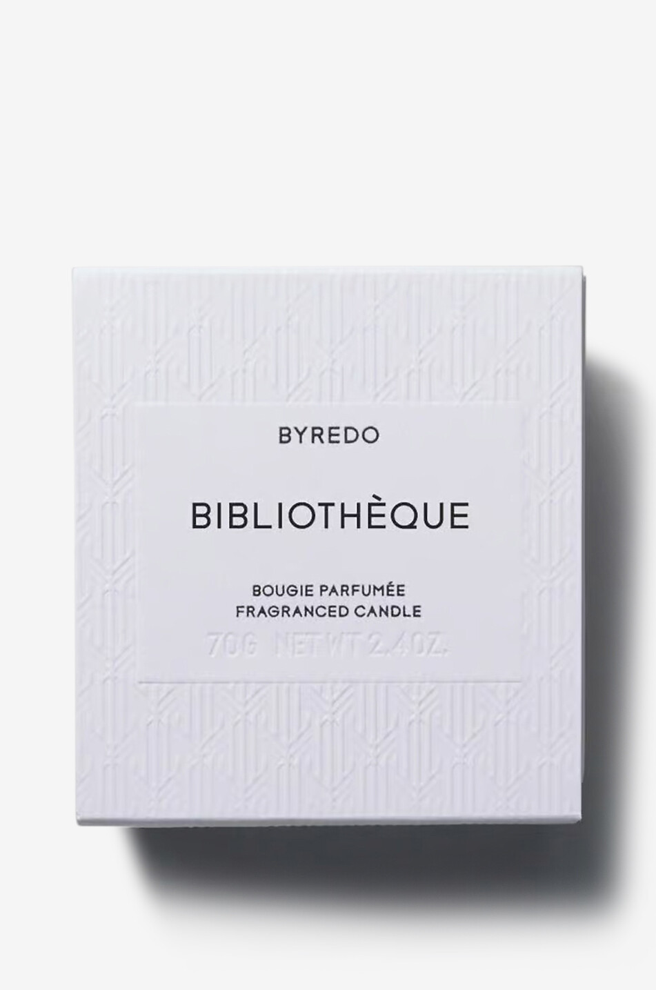 BYREDO Bibliothèque scented candle - 70 g Home Colourless 2