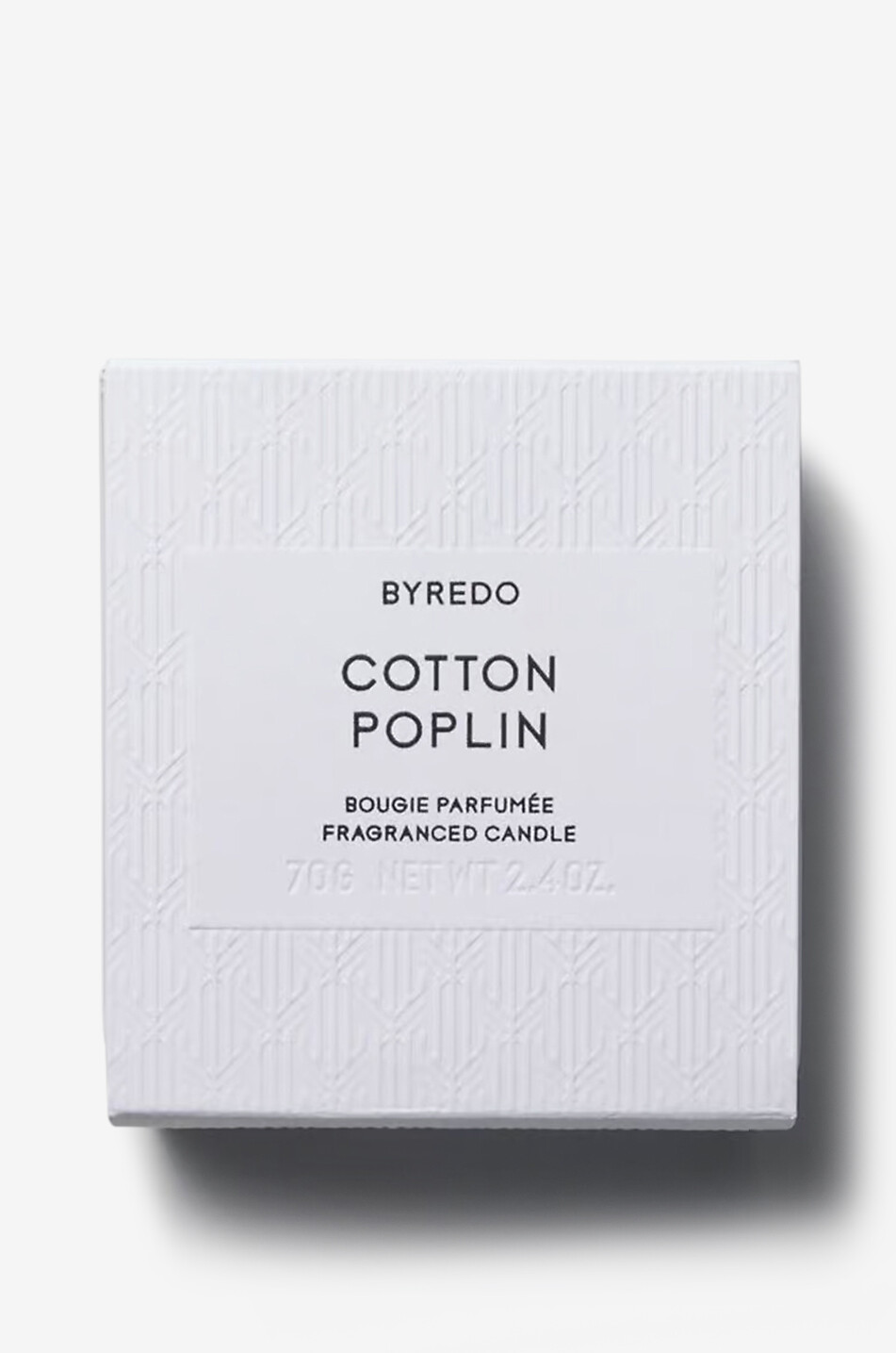 BYREDO Bougie parfumée Cotton Poplin - 70 g Maison Incolore 2