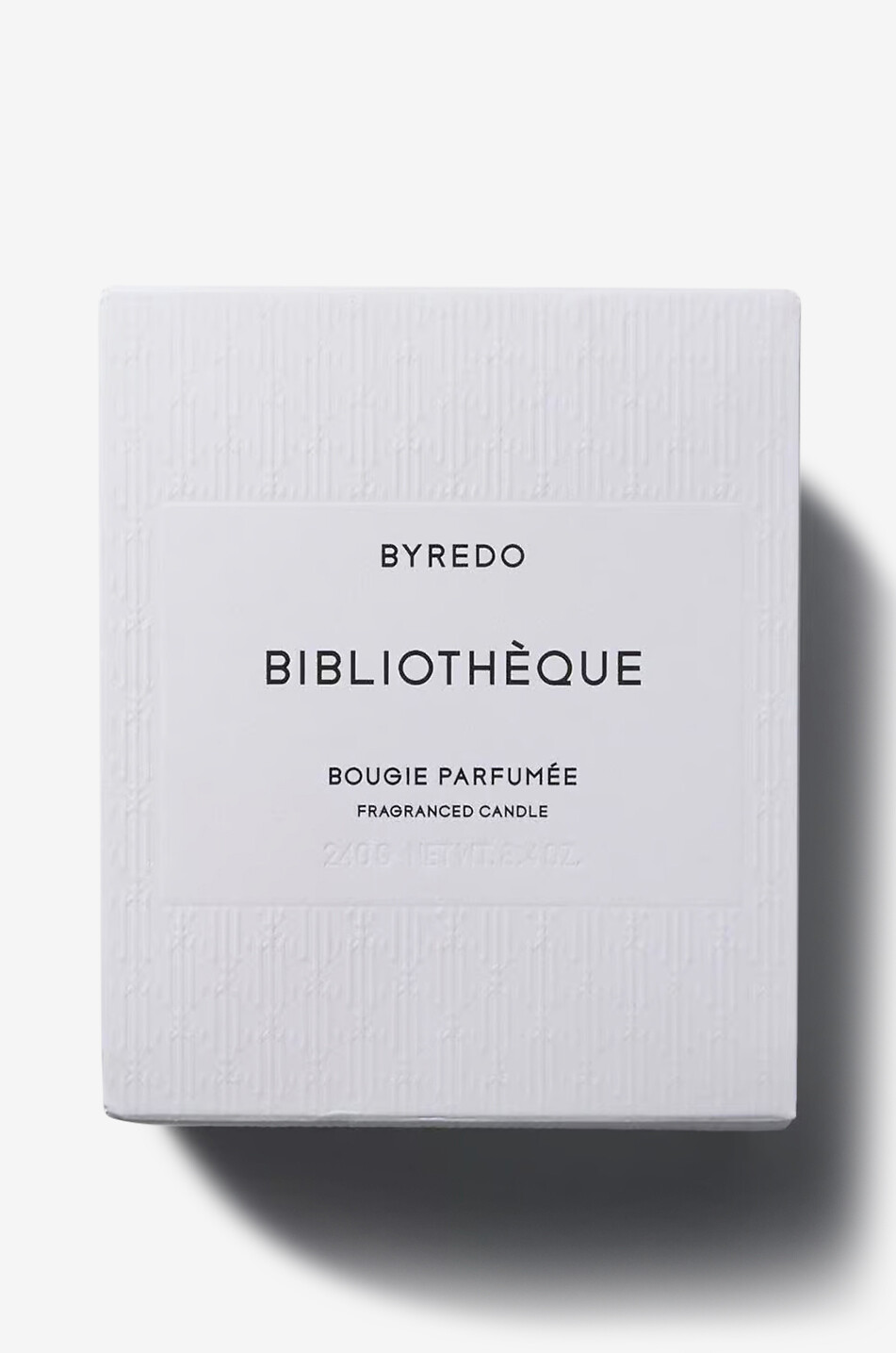 BYREDO Bibliothèque scented candle - 240 g Home Colourless 2