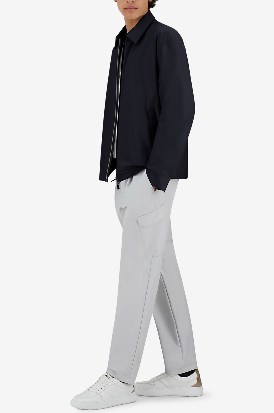 HERNO Leichte Jacke mit Hemdkragen Herren DUNKELBLAU 7