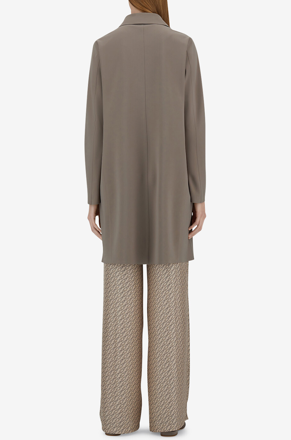 HERNO Langer Mantel Damen DUNKELBRAUN 5