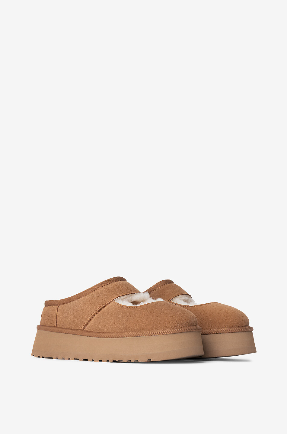 UGG Riemchenschuhe aus Leder Bea Damen HELLBRAUN 2